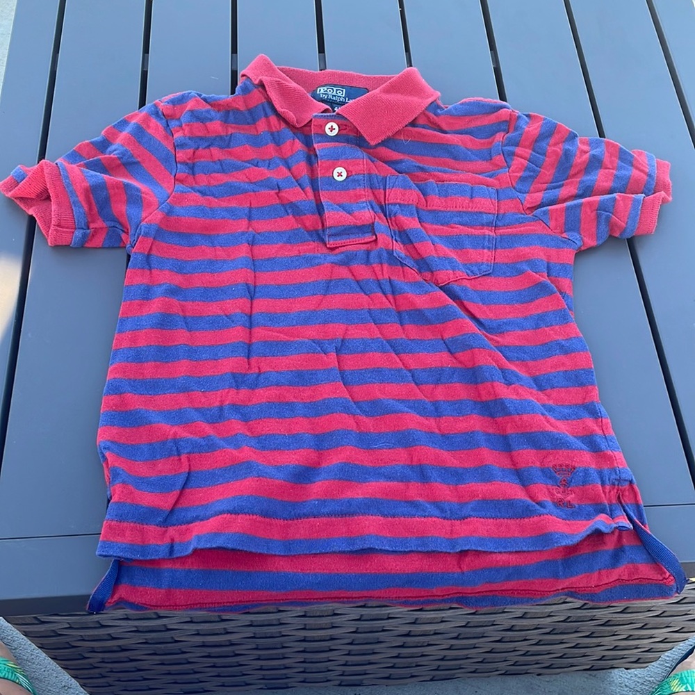 Boys 4T striped Polo by Ralph Lauren